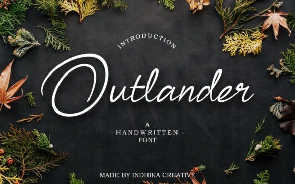 Outlander Script Font