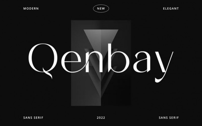 Qenbay Sans Serif Font