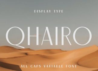 Qhairo Sans Serif Font