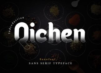 Qichen Sans Serif Font