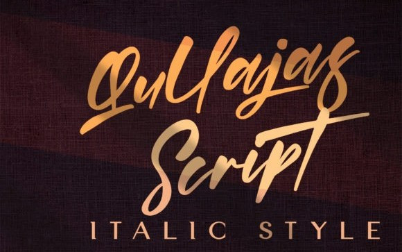 Quillajas Handwritten Font