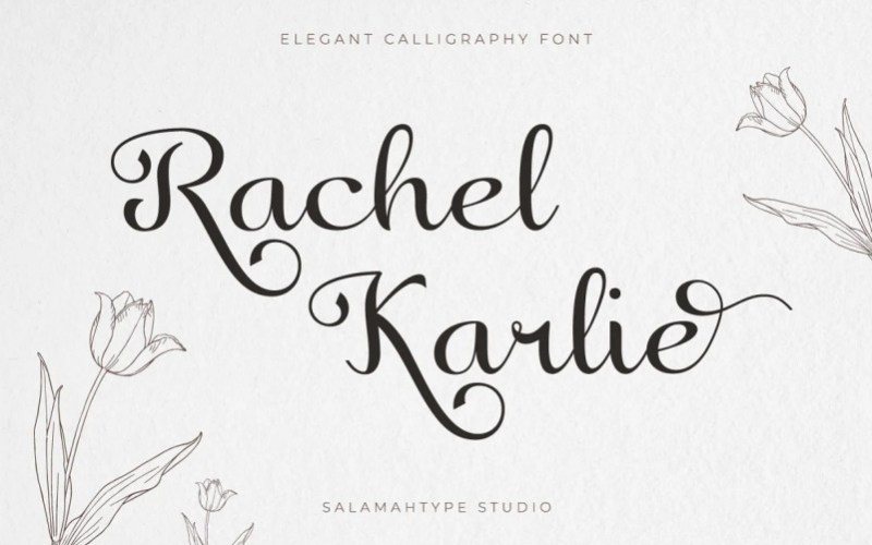 Rachel Karlie Script Font