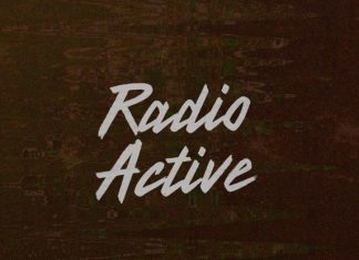 Radio Active Brush Font