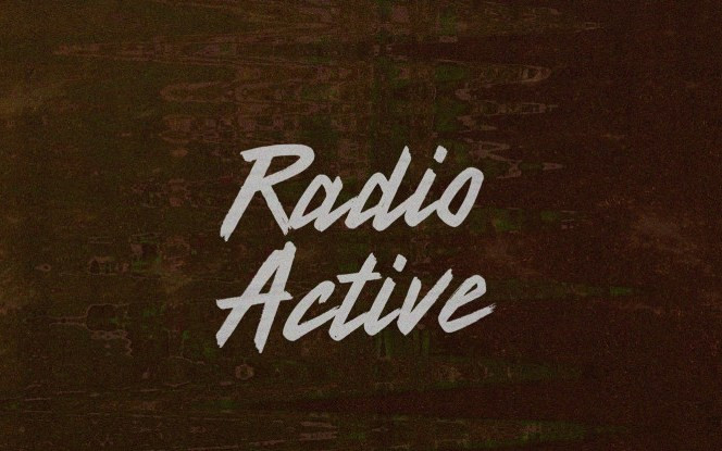 Radio Active Brush Font