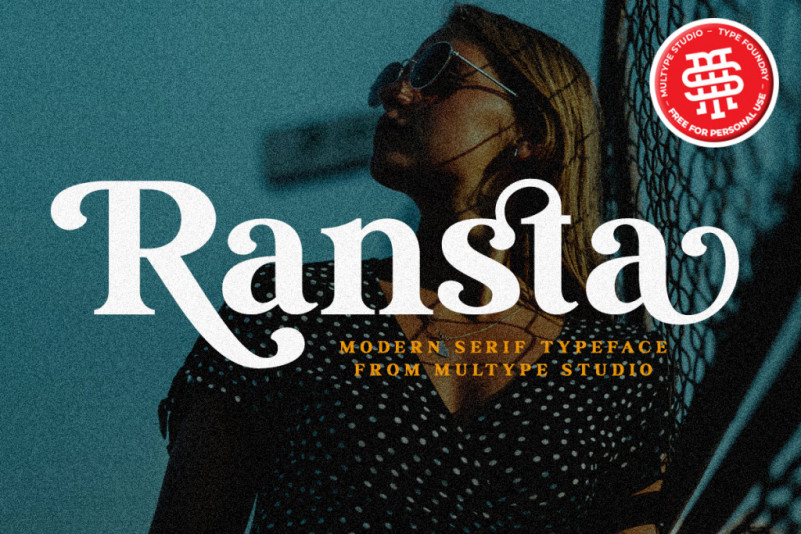 Ransta Serif Font