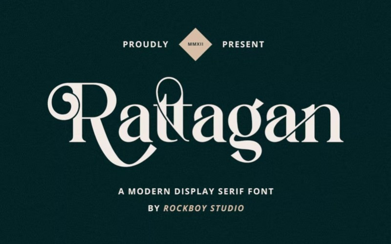 Rattagan Serif Font