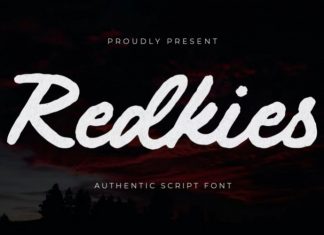 Redkies Script Font