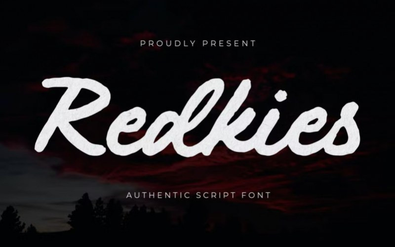 Redkies Script Font