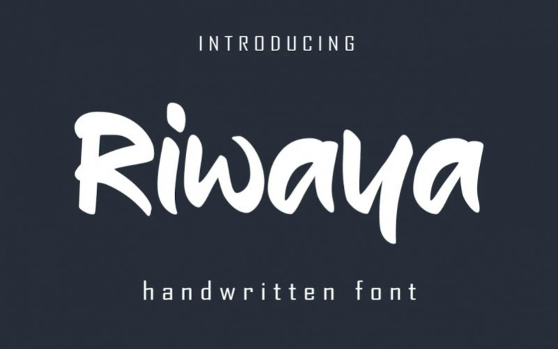 Riwaya Display Font