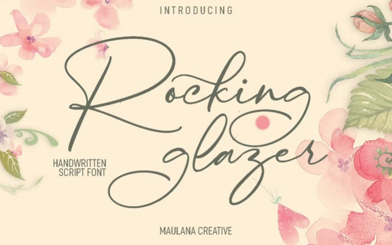 Rocking Glazer Script Font