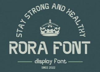 Rora Display Font
