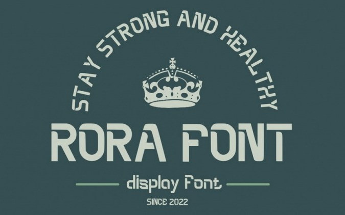 Rora Display Font