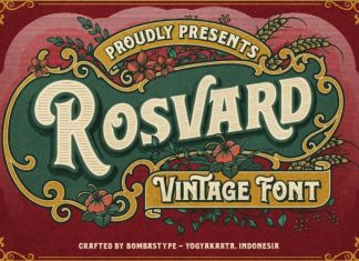 Rosvard Display Font