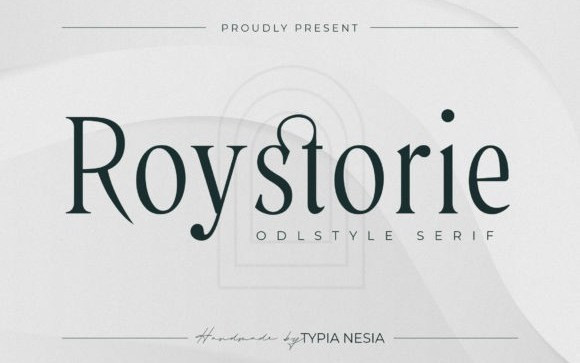 Roystorie Serif Typeface