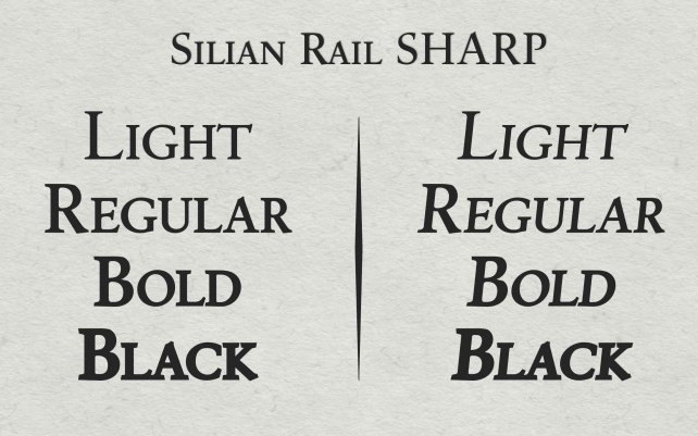 Silian Rail Serif Font