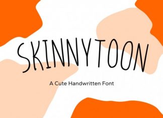 Skinnytoon Display Font