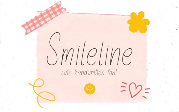 Smileline Display Font