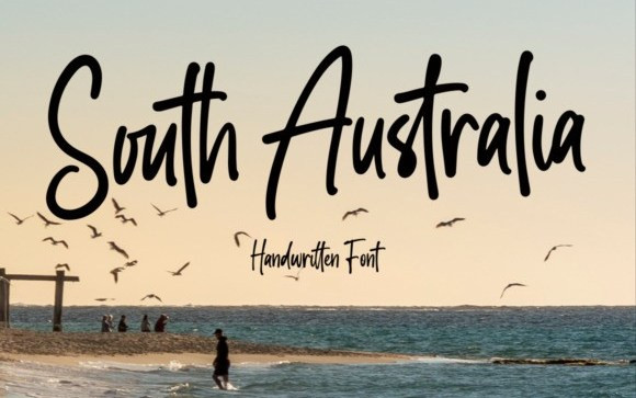 South Australia Handwritten Font