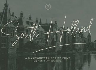 South Holland Handwritten Font