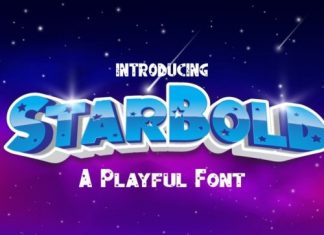 StarBold Display Font