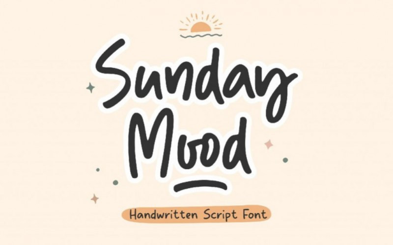 Sunday Mood Font