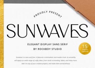 Sunwaves Sans Serif Font