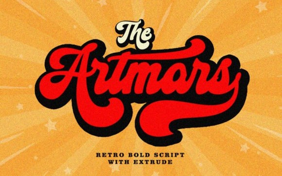 The Artmars Script Font