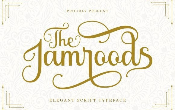 The Jamroods Handwritten Font