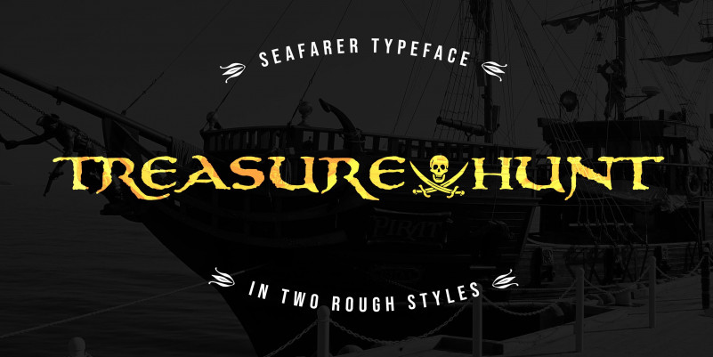 Treasurehunt Display Font