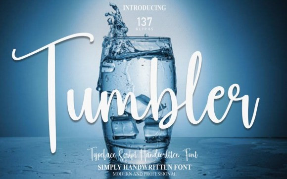 Tumbler Script Font