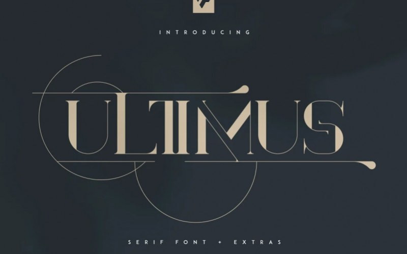 Ultimus Serif Font