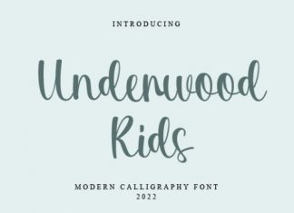 Underwood Kids Handwritten Font