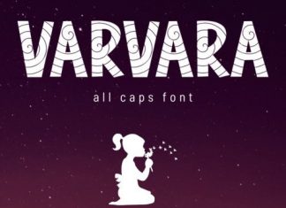 Varvara Display Font