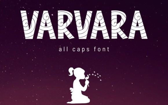 Varvara Display Font