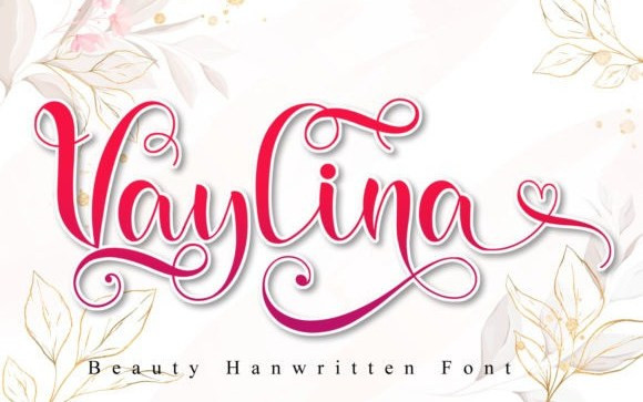 Vaylina Calligraphy Font