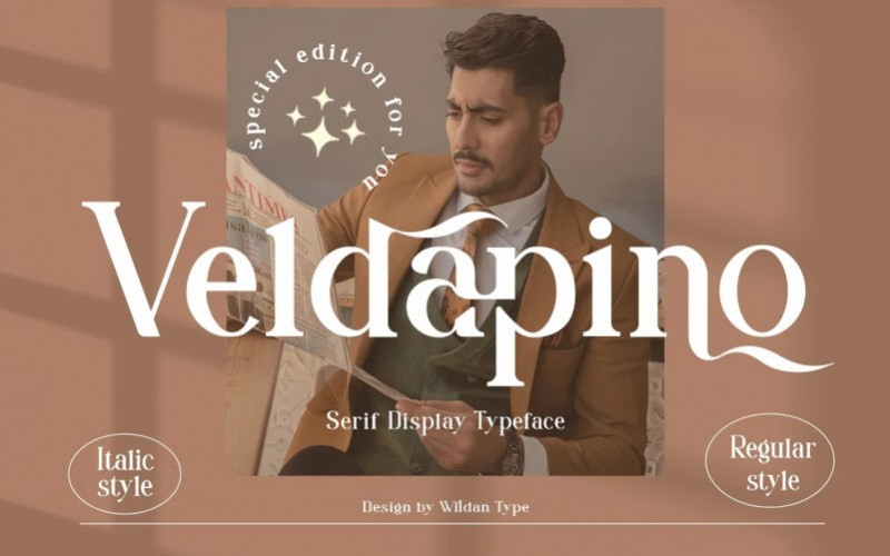 Veldapino Serif Font