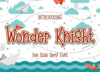Wonder Knight Display Font