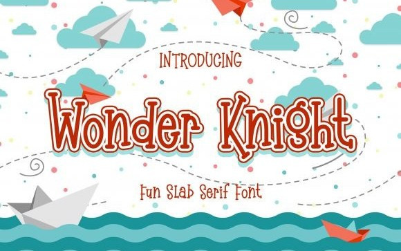 Wonder Knight Display Font