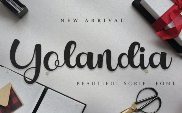 Yolandia Script Font