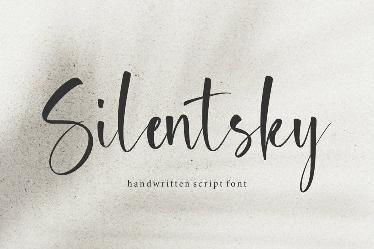 Silentsky Handwritten Font