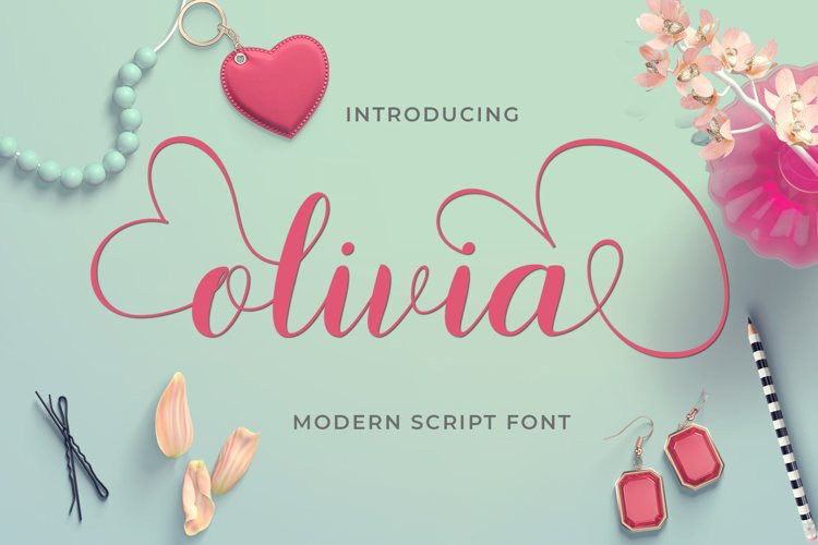 Olivia Script Font