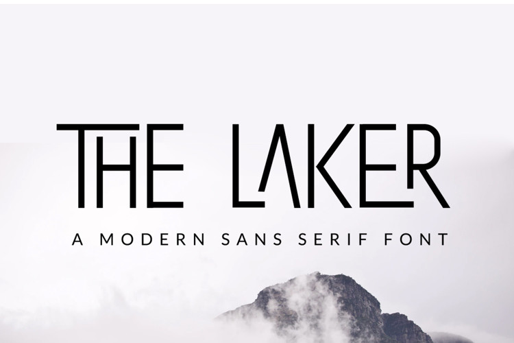 The Laker Font