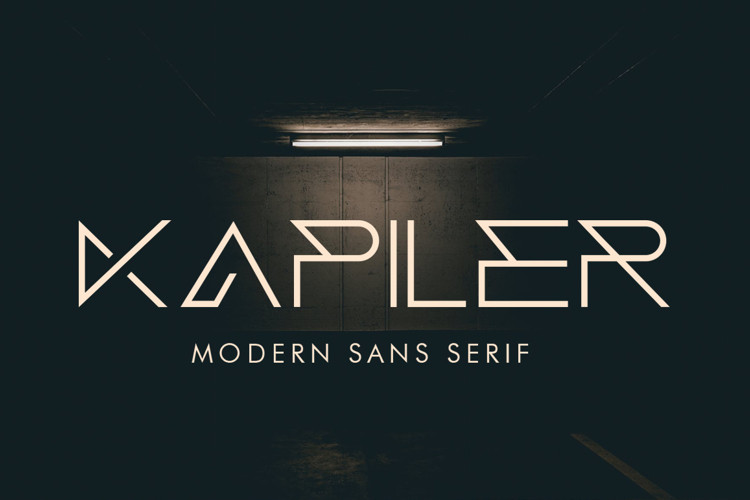 Kapiler Display Font