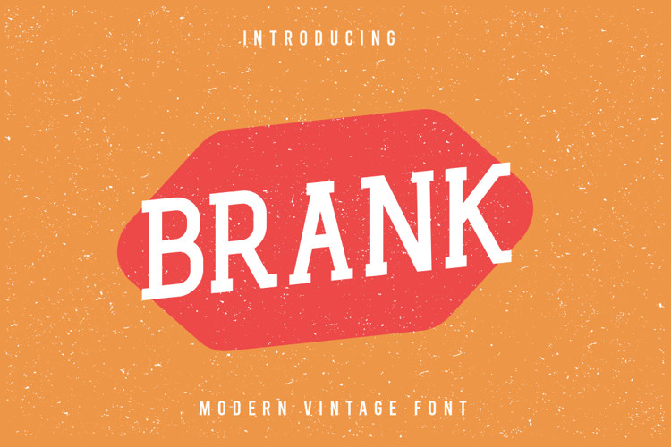 Brank Slab Serif Font