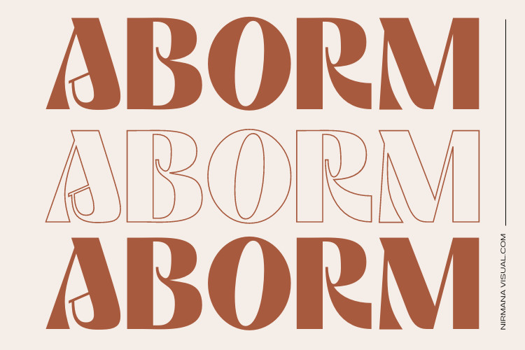 Aborm Serif Font