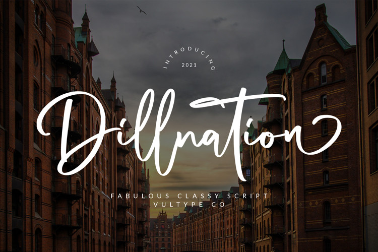 Dillnation Handwritten Font