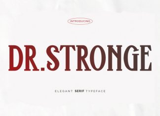 Dr.Stronge Slab Serif Font