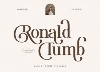 Ronald Tumb Serif Font