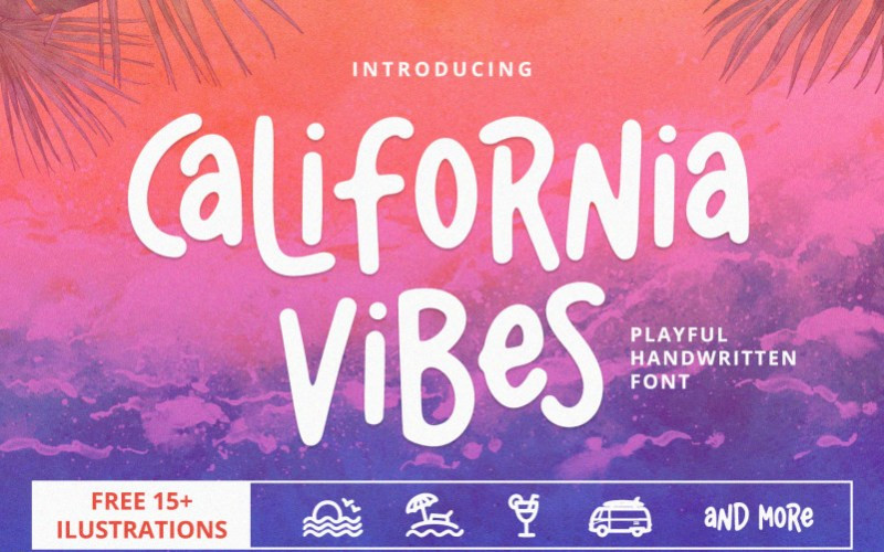 California Vibes Display Font