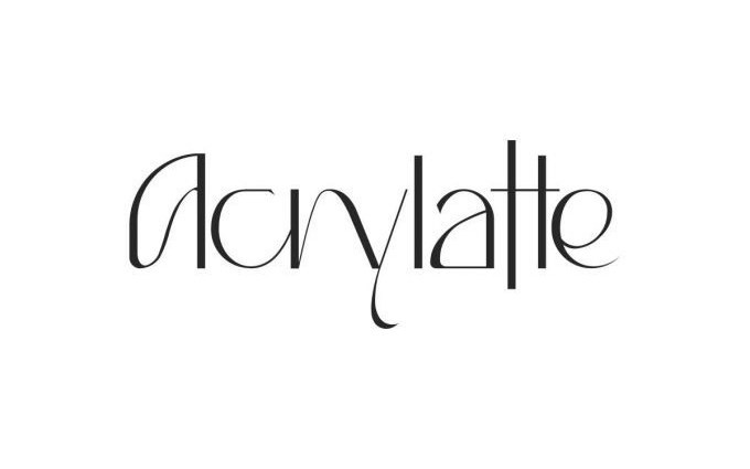 Acrylatte Sans Serif Font